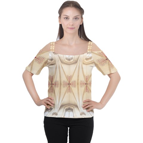 Wells Cathedral Wells Cathedral Cutout Shoulder Tee by Celenk