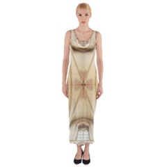 Wells Cathedral Wells Cathedral Fitted Maxi Dress