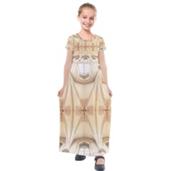 Wells Cathedral Wells Cathedral Kids  Short Sleeve Maxi Dress by Celenk