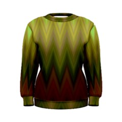 Zig Zag Chevron Classic Pattern Women s Sweatshirt