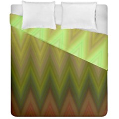 Zig Zag Chevron Classic Pattern Duvet Cover Double Side (california King Size)