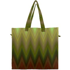 Zig Zag Chevron Classic Pattern Canvas Travel Bag