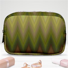 Zig Zag Chevron Classic Pattern Make Up Pouch (small)