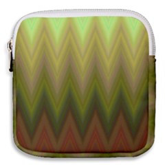 Zig Zag Chevron Classic Pattern Mini Square Pouch