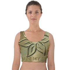 You Are My Star Velvet Crop Top by NSGLOBALDESIGNS2