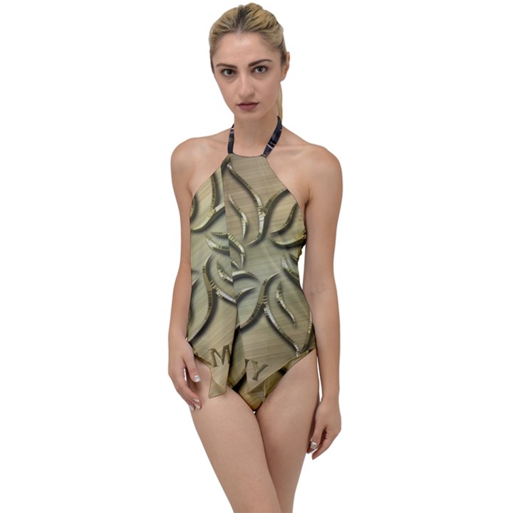 You are my star Go with the Flow One Piece Swimsuit