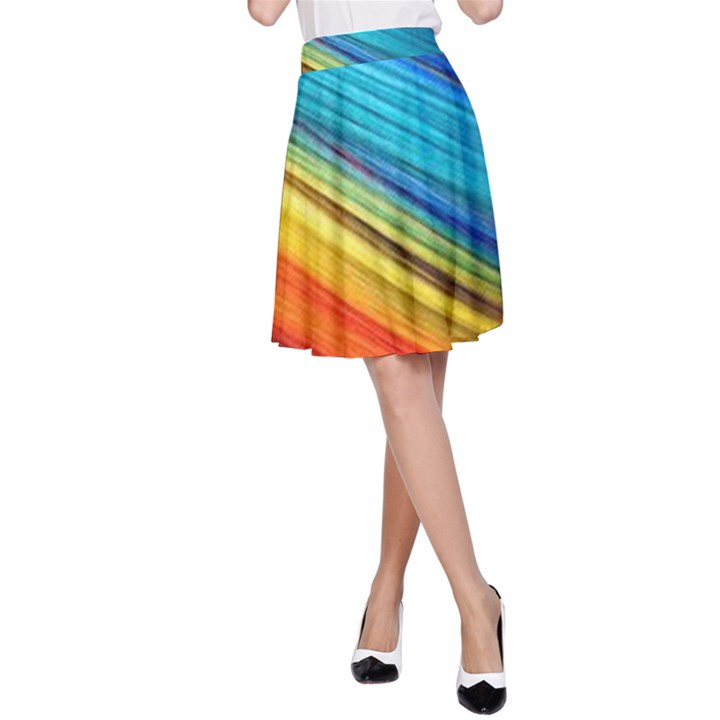 RAINBOW A-Line Skirt