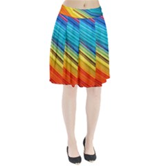 Rainbow Pleated Skirt by NSGLOBALDESIGNS2