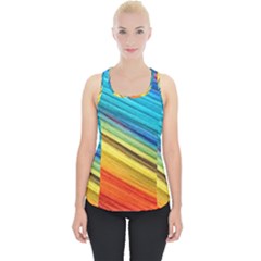 Rainbow Piece Up Tank Top by NSGLOBALDESIGNS2