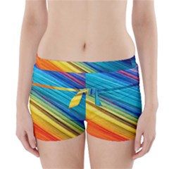 Rainbow Boyleg Bikini Wrap Bottoms by NSGLOBALDESIGNS2