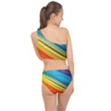 RAINBOW Spliced Up Two Piece Swimsuit View2