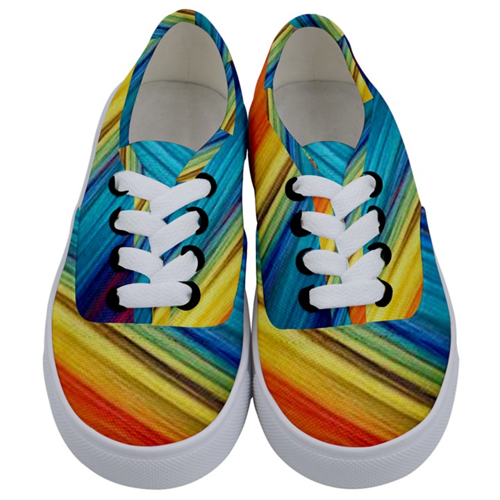 RAINBOW Kids  Classic Low Top Sneakers