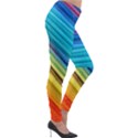 RAINBOW Lightweight Velour Leggings View4