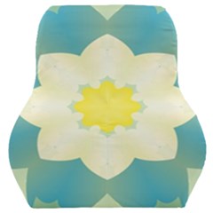 Pattern Flower Abstract Pastel Car Seat Back Cushion  by Simbadda