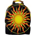 Mandala Sun Graphic Design Mini Full Print Backpack View1