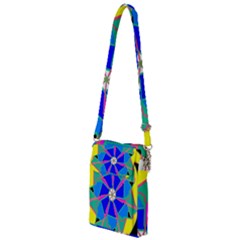 Mandala Wheel Pattern Ornament Multi Function Travel Bag