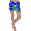 Mandala Wheel Pattern Ornament Lightweight Velour Yoga Shorts View1