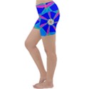 Mandala Wheel Pattern Ornament Lightweight Velour Yoga Shorts View2