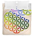 Mandala Rainbow Colorful Reiki Duvet Cover Double Side (Queen Size) View1