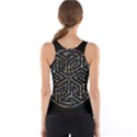 Symbol Wheel Mandala Design Tank Top View2