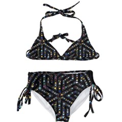 Symbol Wheel Mandala Design Kids  Classic Bikini Set