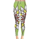 Mandala Model Figure Graphics Leggings  View1