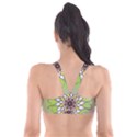 Mandala Model Figure Graphics Plunge Bikini Top View2