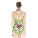 Mandala Model Figure Graphics Halter Swimsuit View2