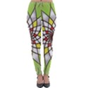 Mandala Model Figure Graphics Lightweight Velour Leggings View1