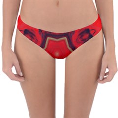 Chakra Art Heart Healing Red Reversible Hipster Bikini Bottoms by Simbadda