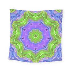 Abstract Art Colorful Square Tapestry (small) by Simbadda