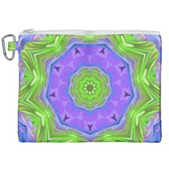 Abstract Art Colorful Canvas Cosmetic Bag (xxl)