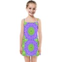 Abstract Art Colorful Kids Summer Sun Dress View1