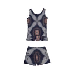 Texture Background Pattern Kid s Boyleg Swimsuit