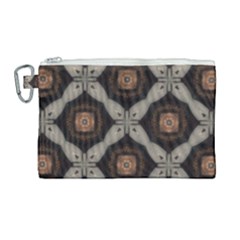 Texture Background Pattern Canvas Cosmetic Bag (large)