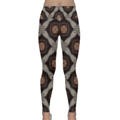 Texture Background Pattern Lightweight Velour Classic Yoga Leggings