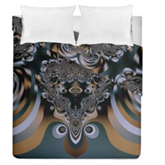 Art Pattern Fractal Art Artwork Design Duvet Cover Double Side (queen Size)