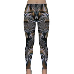 Art Pattern Fractal Art Artwork Design Lightweight Velour Classic Yoga Leggings