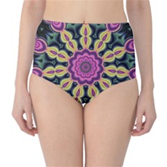 Abstract Art Abstract Background Classic High-waist Bikini Bottoms by Simbadda