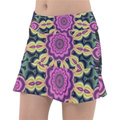 Abstract Art Abstract Background Tennis Skirt