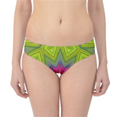 Green Pink Abstract Art Abstract Background Hipster Bikini Bottoms by Simbadda