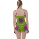 Green Pink Abstract Art Abstract Background Boyleg Tankini Set  View2