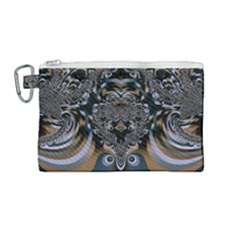 Fractal Art Artwork Design Canvas Cosmetic Bag (medium) by Simbadda