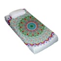 Flower Abstract Floral Fitted Sheet (Single Size) View2