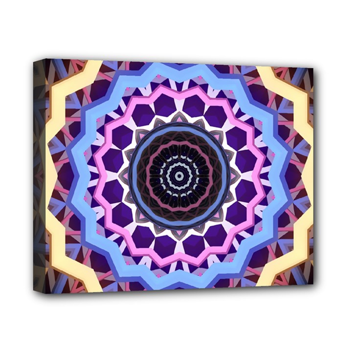 Mandala Art Design Pattern Canvas 10  x 8  (Stretched)