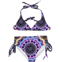 Mandala Art Design Pattern Kids  Classic Bikini Set