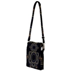 Fractal Mandala Intricate Multi Function Travel Bag