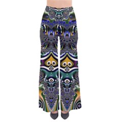 Fractal Art Artwork Design Pattern So Vintage Palazzo Pants by Simbadda