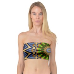 Abstract Antique Art Background Pattern Bandeau Top