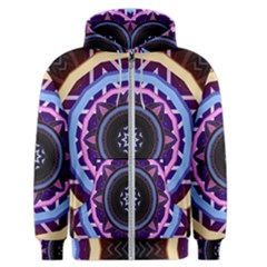 Mandala Art Design Pattern Men s Zipper Hoodie by Simbadda